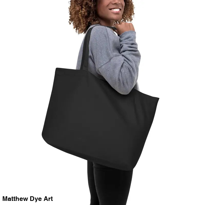 Black tote bag from the Bloodthirst & Book Hauls Gothic Horror Vampire Tote collection