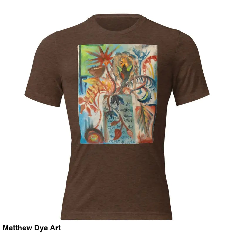 Decode the Mystery | Voynich Art Unisex Tri-Blend Tee