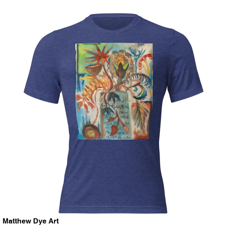 Decode the Mystery | Voynich Art Unisex Tri-Blend Tee