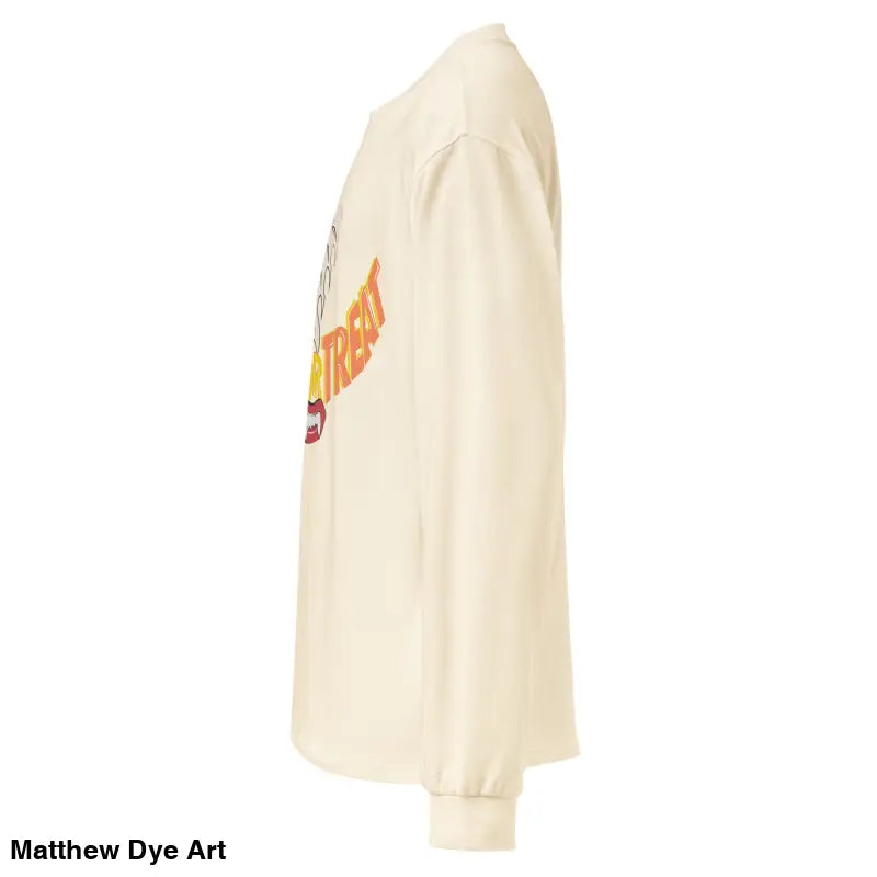 Long sleeve shirt in off-white showcasing premium long sleeve effortless elegance design