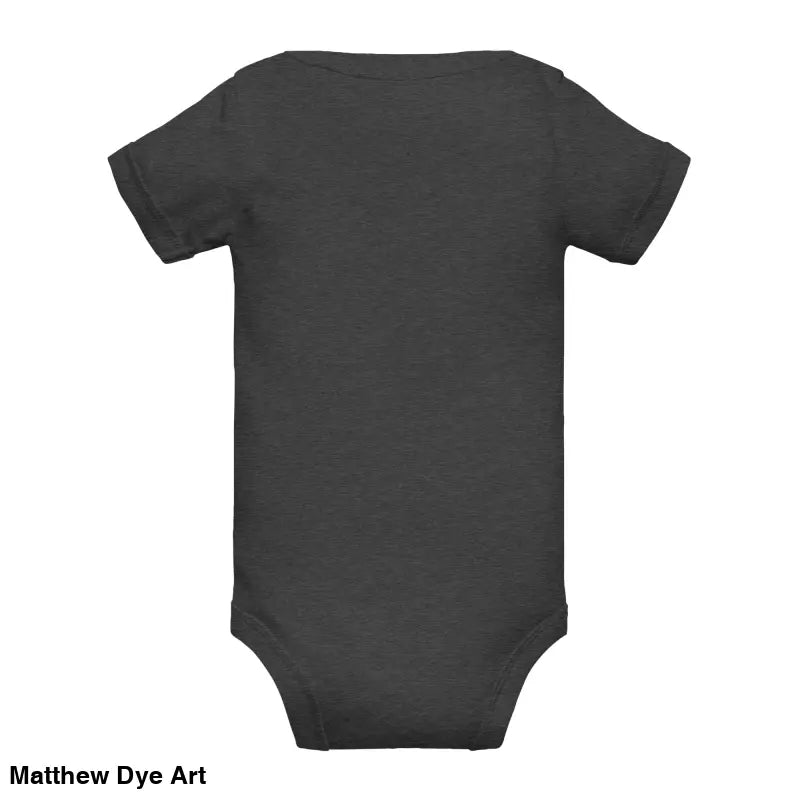 Gray baby onesie named Lil Pumpkin featuring an adorable jack-o’-lantern design