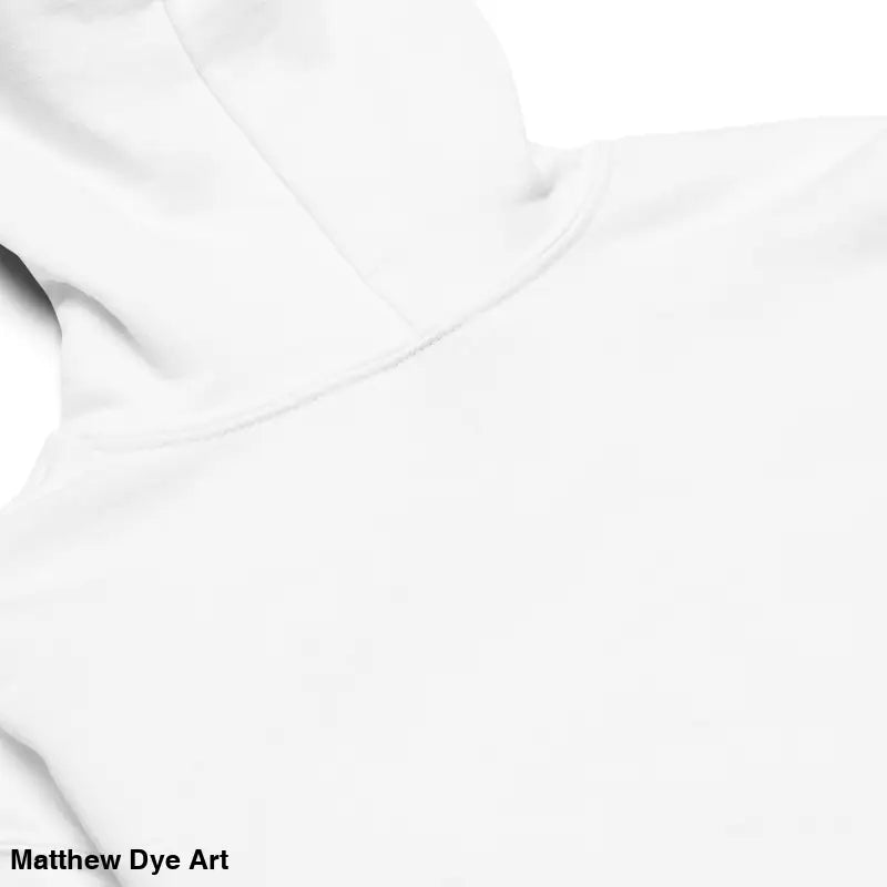 White hooded sweatshirt from Little Monsters Approved, a heavy blend Halloween hoodie