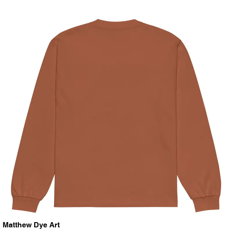 Plain brown premium long sleeve shirt from Sinister Embrace for a gothic look