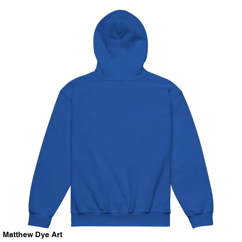 Blue hooded sweatshirt from Spooktacular Smiles, ideal for child’s Halloween wardrobe