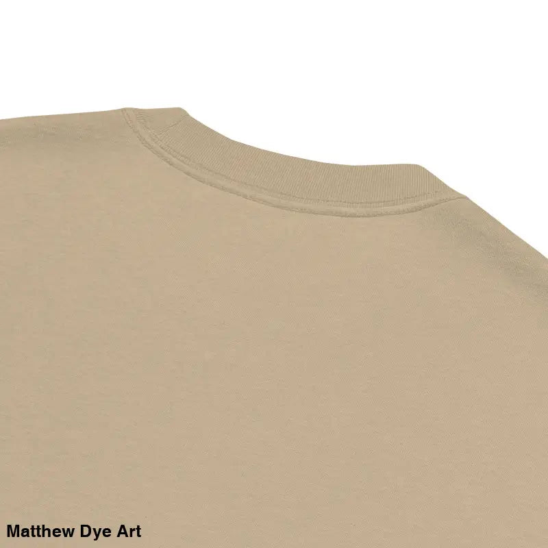 Beige crew neck shirt featuring haunting jack-o’-lantern art for Trick ’r Treat