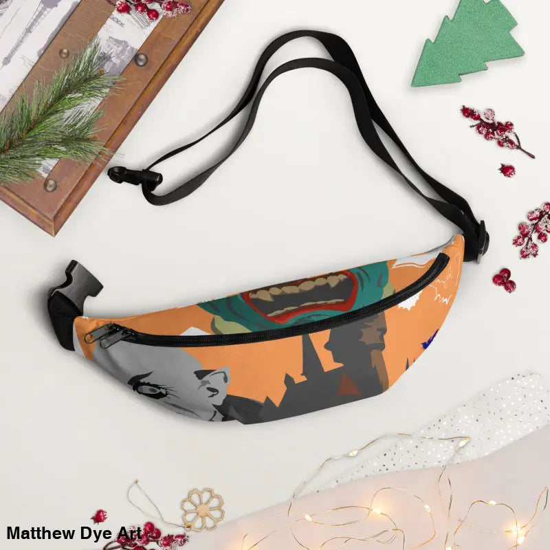 Vampire Fanny Pack, a quintessential companion with stylish graphic design