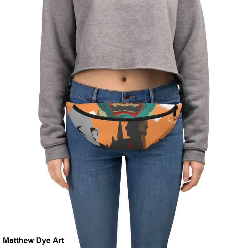 Halloween-themed Vampire Fanny Pack, a quintessential companion for gothic horror lovers