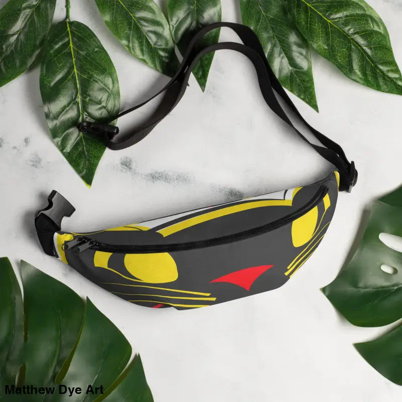 Vintage Black Cat Fanny Pack, a stylish accessory from the Halloween collection