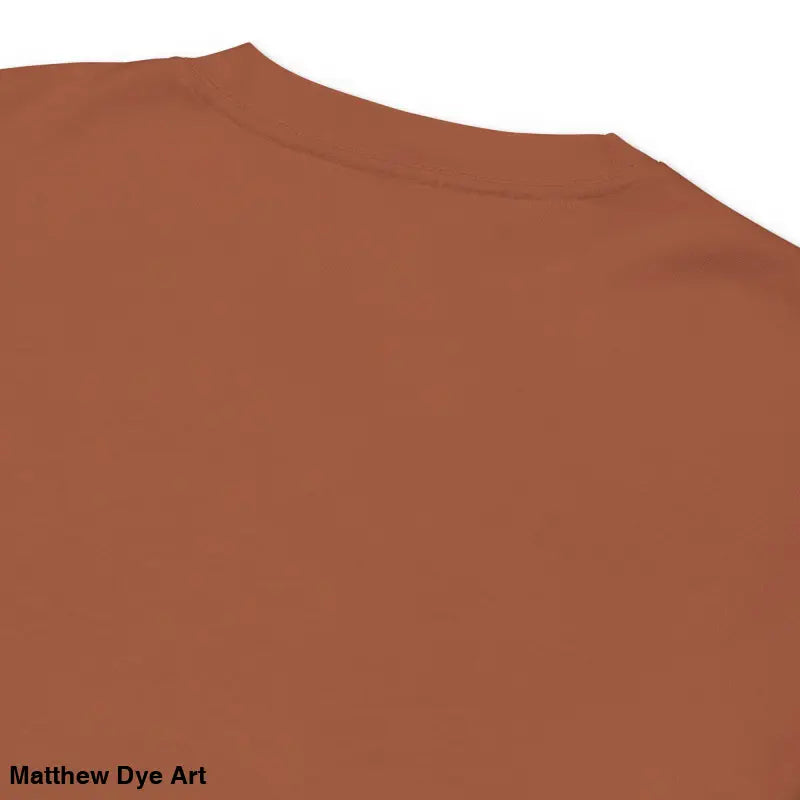 Brown crew neck shirt from Watcher’s Veil Unisex Long Sleeve in elegant premium long sleeve