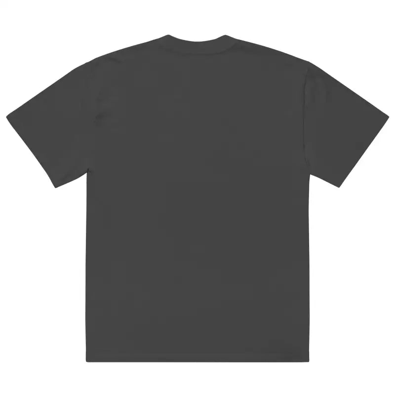 Gray oversized faded t-shirt from Witching Hour Watcher for a chic Halloween look