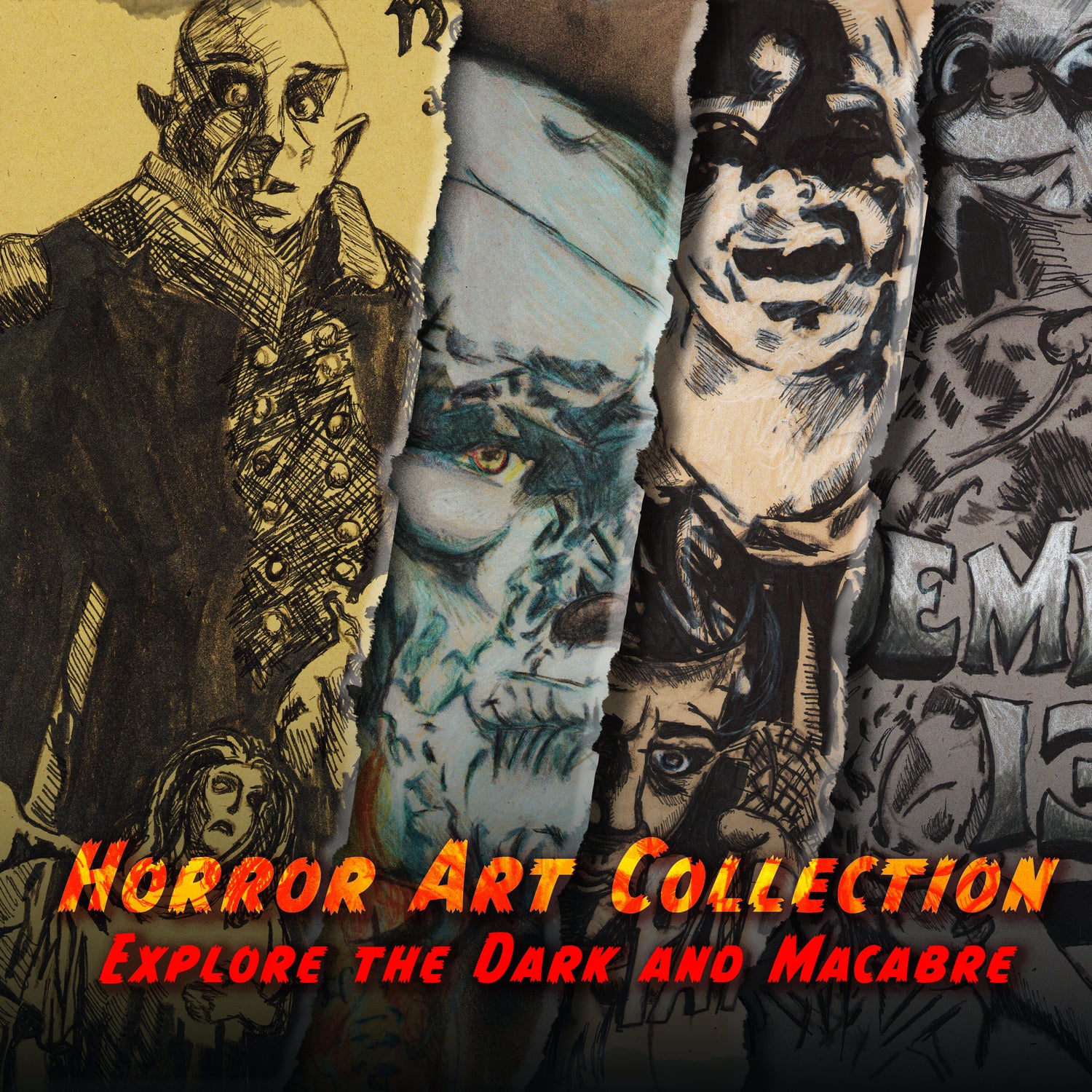 Horror Art Collection - Explore the Dark and Macabre