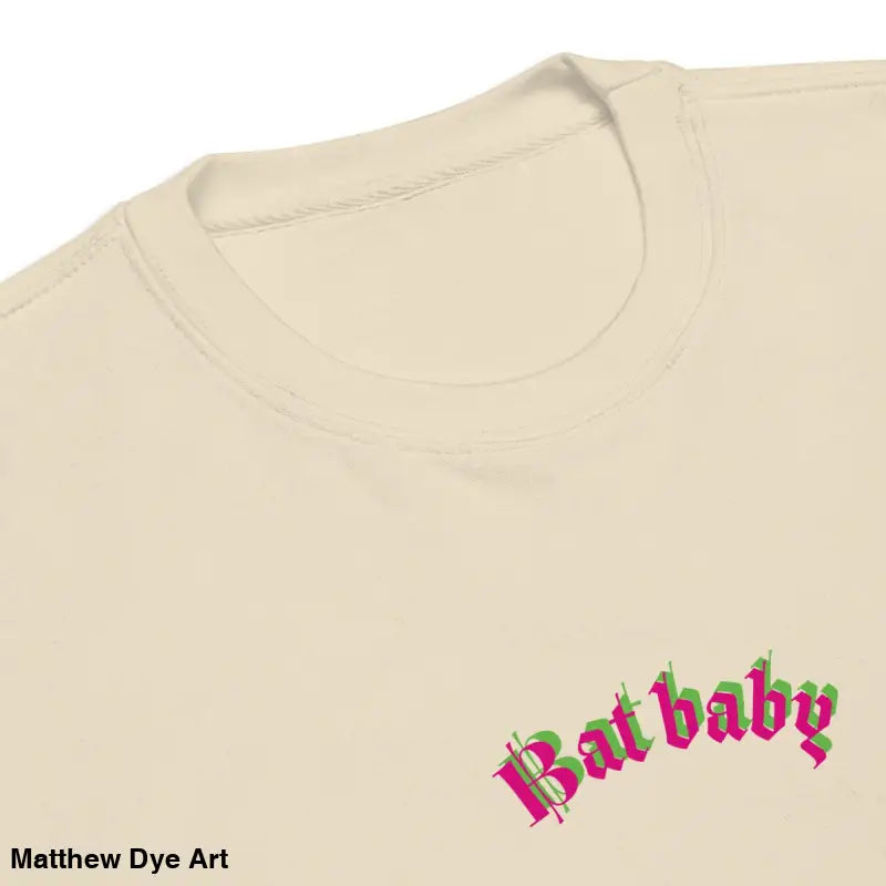 Beige Bat Baby Sweatshirt for Halloween, offering cozy, spooky vibes in a unisex style