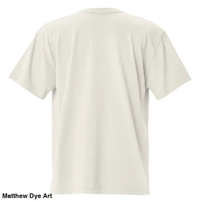 Beige oversized faded t-shirt from Dawn of the Thread inspired by zombie cinema