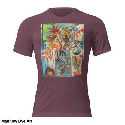 Decode the Mystery | Voynich Art Unisex Tri-Blend Tee