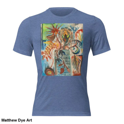 Decode the Mystery | Voynich Art Unisex Tri-Blend Tee