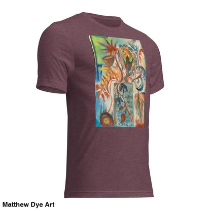 Decode the Mystery | Voynich Art Unisex Tri-Blend Tee