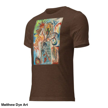 Decode the Mystery | Voynich Art Unisex Tri-Blend Tee