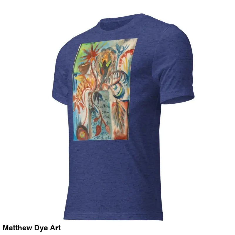 Decode the Mystery | Voynich Art Unisex Tri-Blend Tee