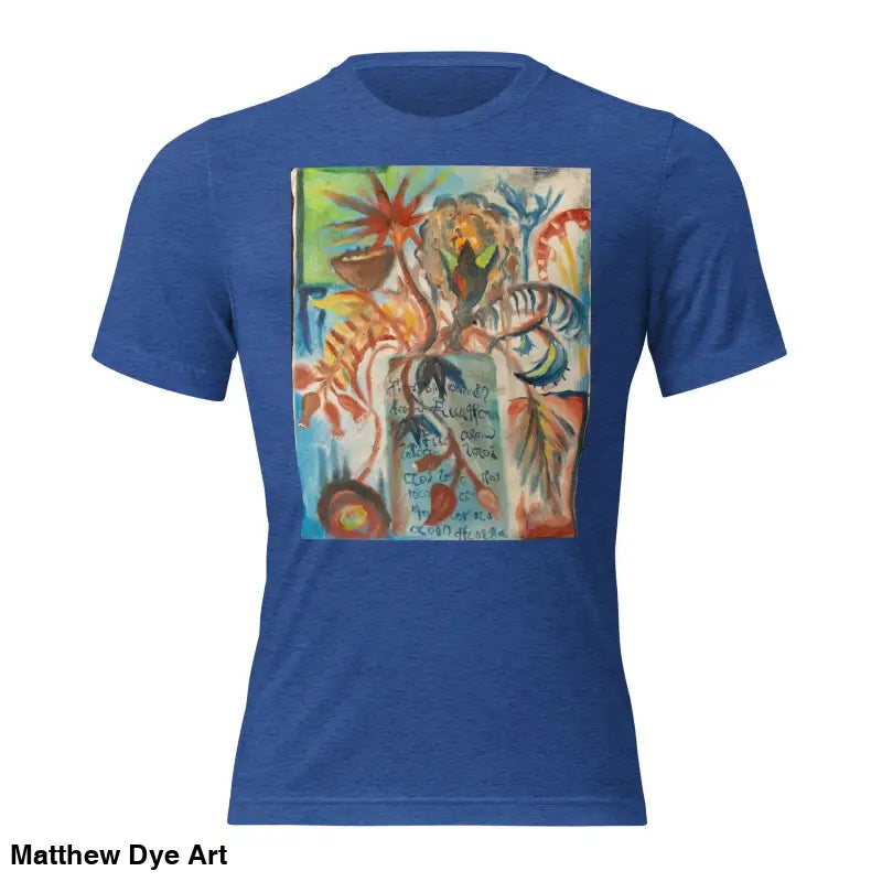 Decode the Mystery | Voynich Art Unisex Tri-Blend Tee