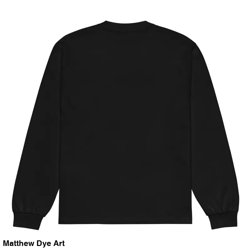 Black long sleeve shirt from Fluff Yeah Merry Fluffmas, ideal gift for art lovers