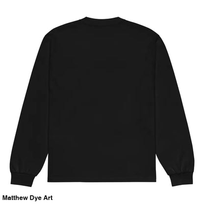 Black long sleeve shirt from Fluff Yeah Merry Fluffmas, ideal gift for art lovers