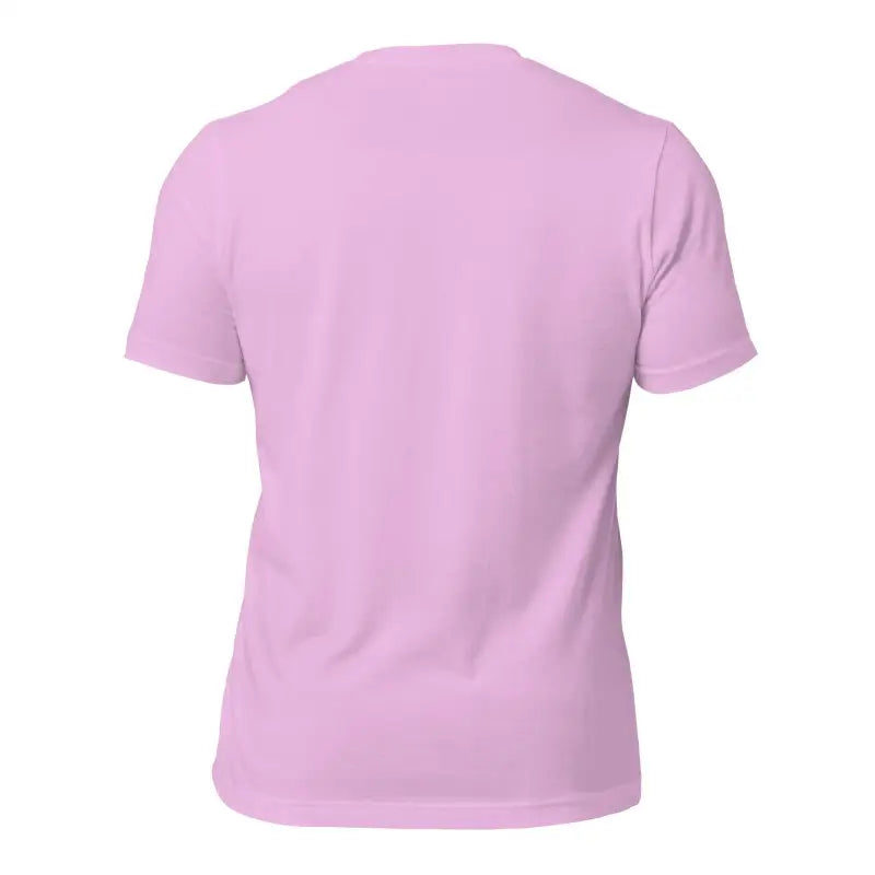 Back view of pink short-sleeved t-shirt showcasing Mjölnir & Ravens Viking heritage design