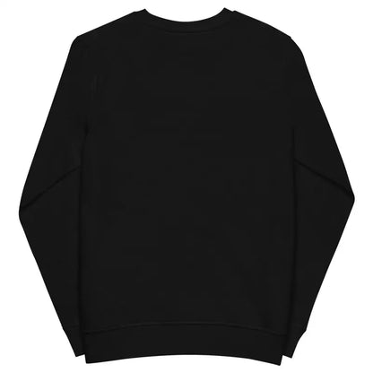 Plain black crewneck sweatshirt from Murder Party Sweatshirt in organic cotton