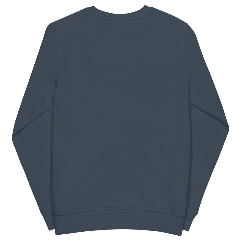 Dark gray crewneck Murder Party Sweatshirt in organic cotton for sustainable comfort