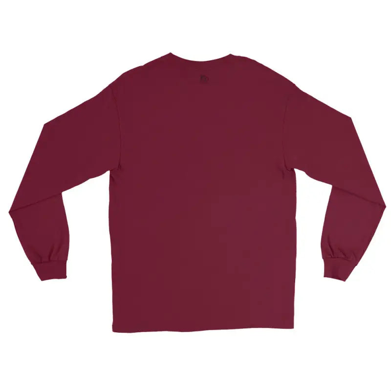 Burgundy long-sleeve shirt for a Murder Party Night Long-Sleeve Shirt collection