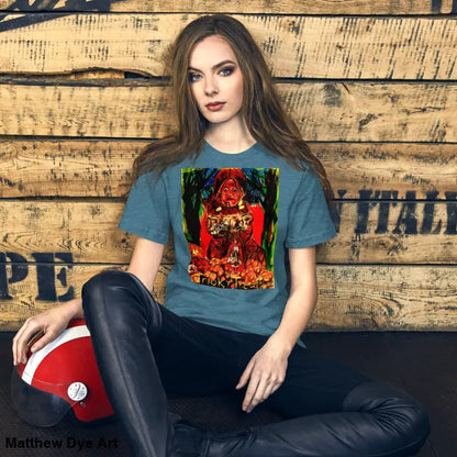 Unisex Halloween Art Tee featuring Nightmare Trickster graphic for Trick R Treat celebrations