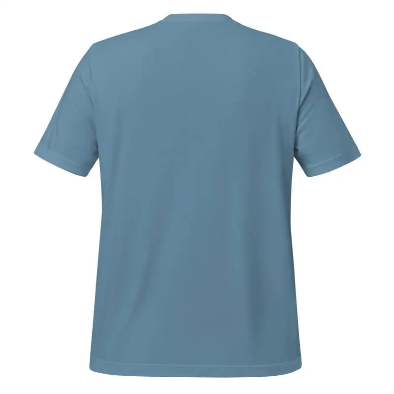 Plain blue Odin’s Chosen Tee made of ring-spun cotton with short sleeves