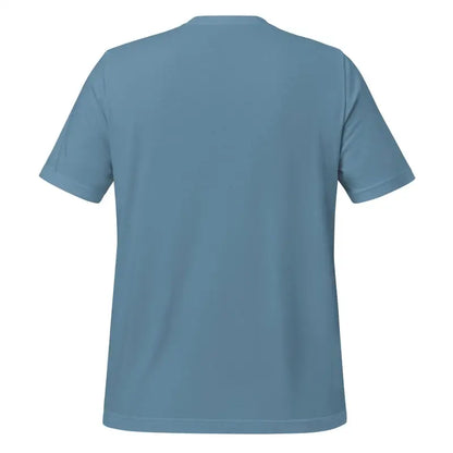 Plain blue Odin’s Chosen Tee made of ring-spun cotton with short sleeves