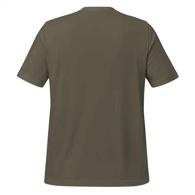 Plain olive green Odin’s Chosen Tee in ring-spun cotton with short sleeves