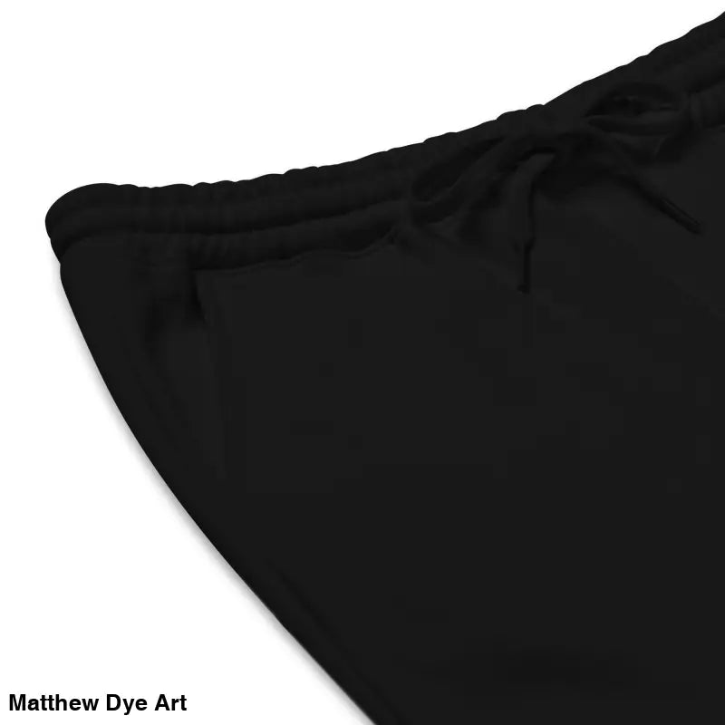 Black drawstring sweatpants from Pumpkin Witch Fleece Shorts for witch men’s comfort