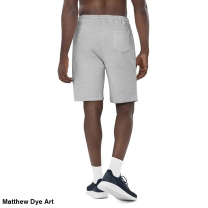 Gray sweat shorts from Pumpkin Witch Fleece Shorts designed for comfort and style