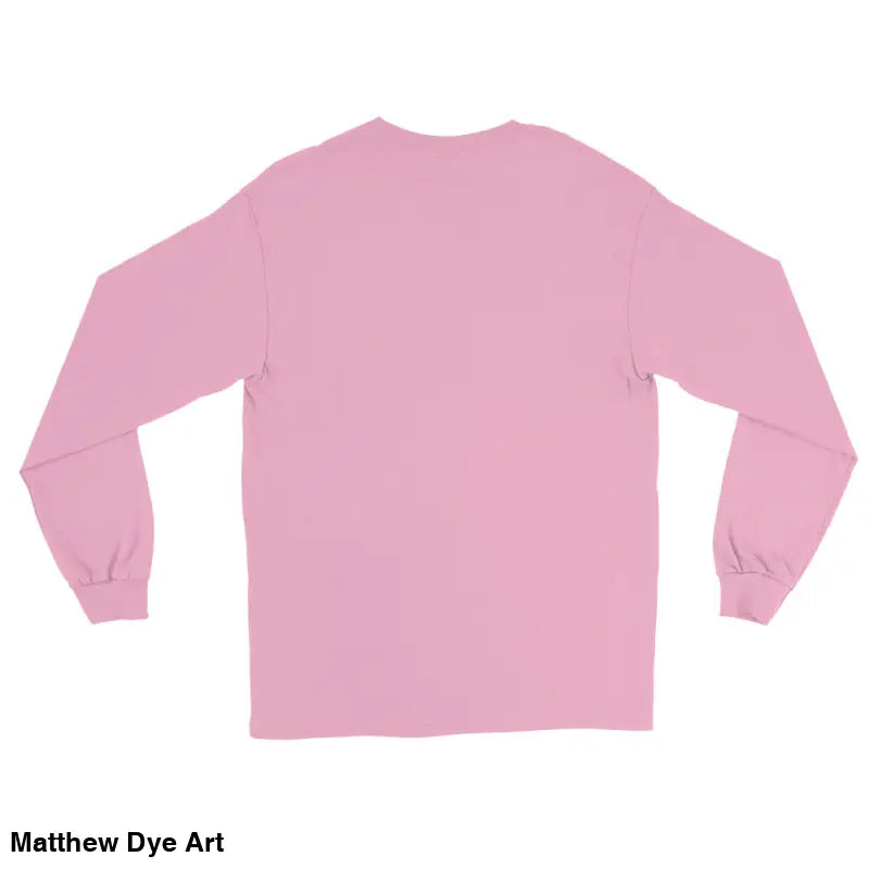 Pink long-sleeved shirt from Retro Franky in the Cute Halloween Collection by Matthew Dye Art