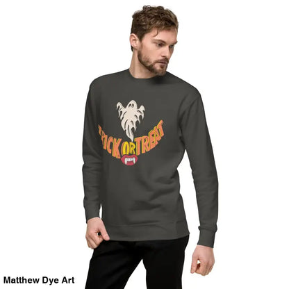 Long-sleeved Halloween shirt for a spooky comfort unisex wardrobe with playful enchantment