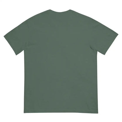 Plain olive green Whimsical Charm Smiles Heavyweight T-Shirt for spooky season style