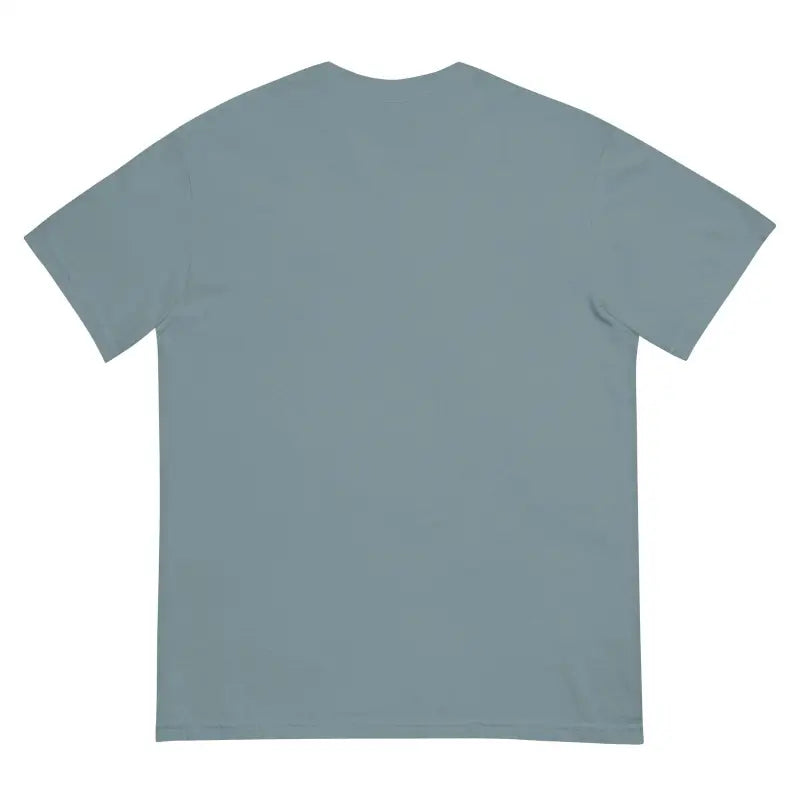 Plain gray short sleeve Smiles Heavyweight T-Shirt with enchanting charm for spooky season