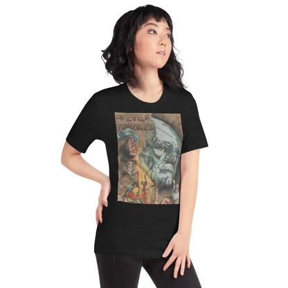 Unisex Halloween Horror T-Shirt featuring a dragon design and fantasy artwork