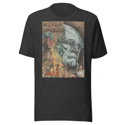 Unisex Horror T-Shirt with Vintage Frankenstein Artwork, Perfect for Halloween Wear