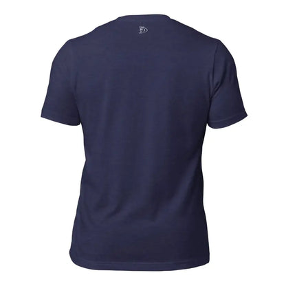 Navy blue short-sleeved Viking Pride T-Shirt showcasing Thor’s Hammer and dragon motifs