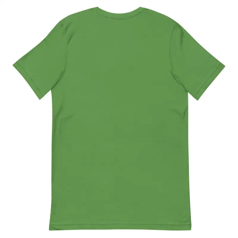 Plain green short-sleeve Cat Unisex T-Shirt from Whimsical Vintage Cat collection