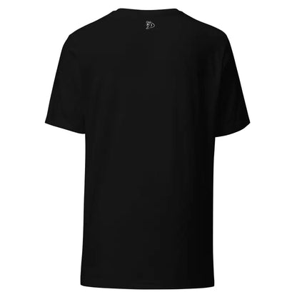 Plain black t-shirt with short sleeves from Voynich Unisex Jersey collection