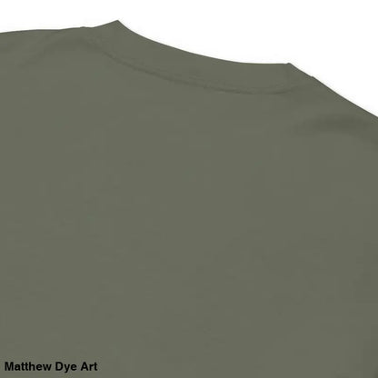 Olive green premium long sleeve shirt from Watcher’s Veil elegant streetwear collection