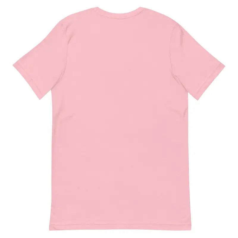 Pink short-sleeved Whimsical Dreams of a Scary Cat Halloween Unisex T-Shirt