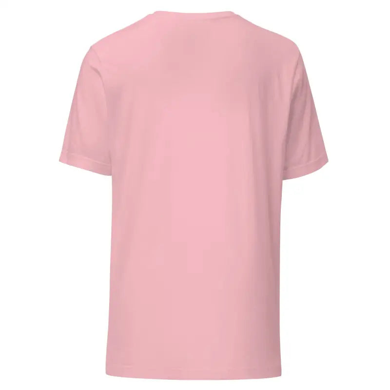 Plain pink unisex t-shirt with short sleeves for Trick R Treat Halloween