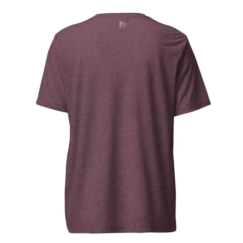 Burgundy cotton t-shirt with short sleeves from the Murder Party Mayhem collection