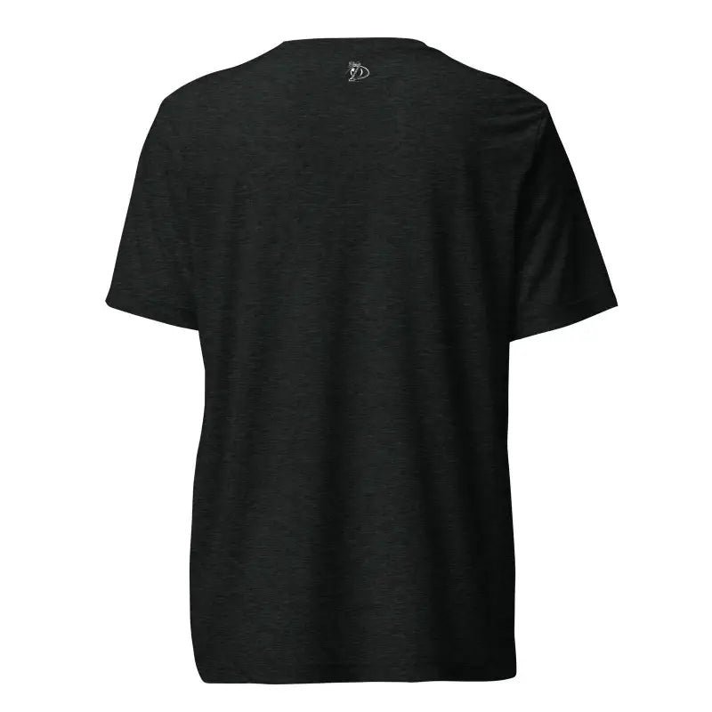 Plain black short sleeve t-shirt for the Murder Party Mayhem event