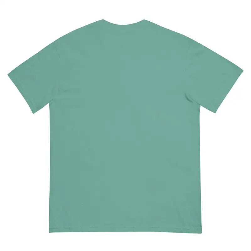 Mint green skull owl unisex heavyweight harmony t-shirt with short sleeves